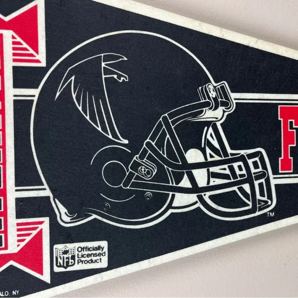 NFL Football Atlanta Falcons NFL Felt Officially Licensed Pennant.